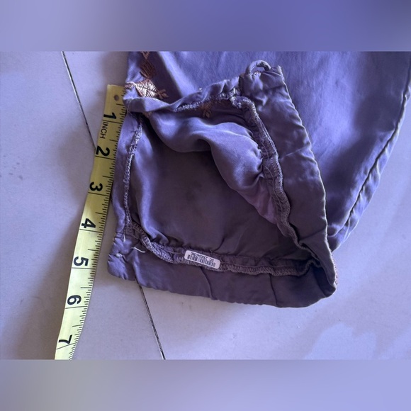 Johnny Was Alice Cupra Jogger Pants Women’s M Grey Elastic Waist Lagenlook Boho - Picture 9 of 16